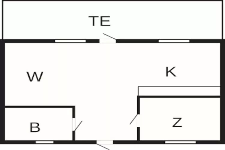 4 persoons vakantie huis in SJÖTORP-By Traum - Plattegrond