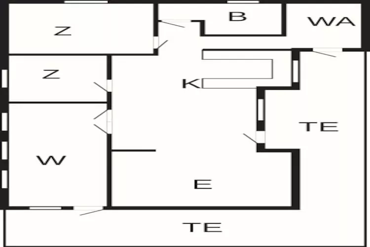 4 persoons vakantie huis in Ringkøbing - Plattegrond