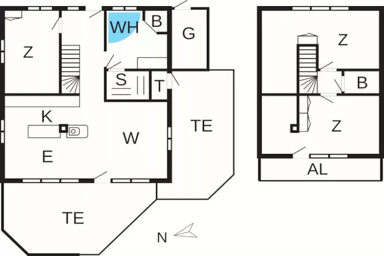 MERKUR 70+48 LOGGIA SW 2.R. - Plattegrond