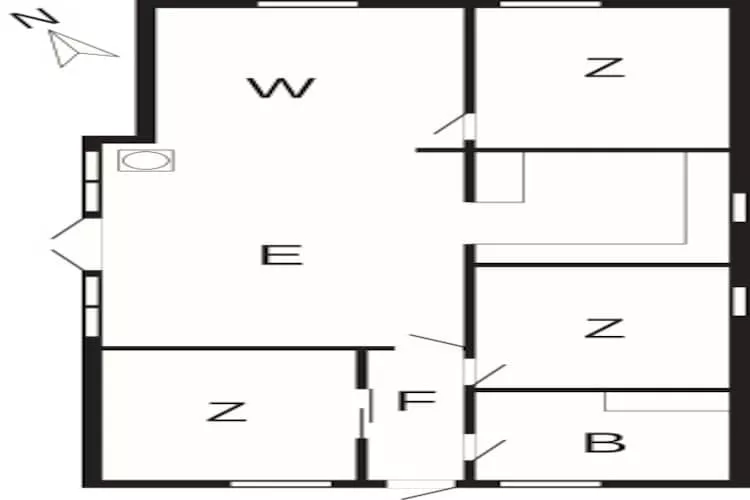 6 persoons vakantie huis in Ansager-By Traum - Plattegrond