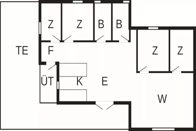 10 persoons vakantie huis in Vinderup-By Traum - Plattegrond