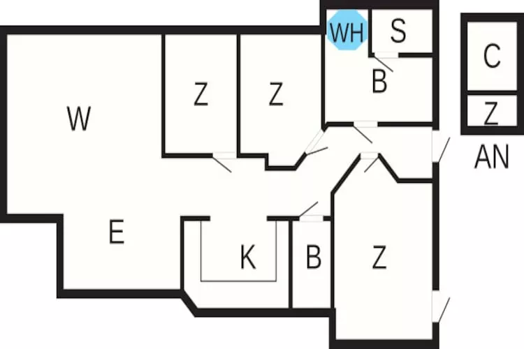 8 persoons vakantie huis in Oksbøl-By Traum - Plattegrond