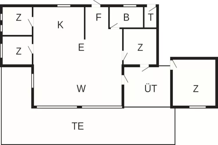 8 persoons vakantie huis in Hadsund-By Traum - Plattegrond