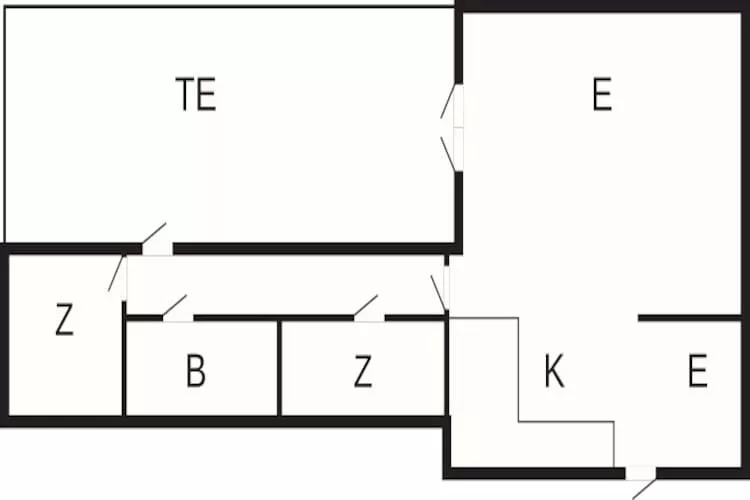 4 persoons vakantie huis in Store Fuglede-By Traum - Plattegrond