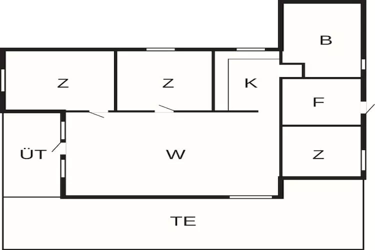 6 persoons vakantie huis in Fanø-By Traum - Plattegrond