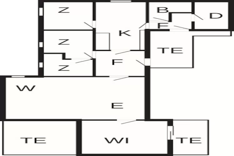 Luxe spa-retraite in Thorsminde - Plattegrond