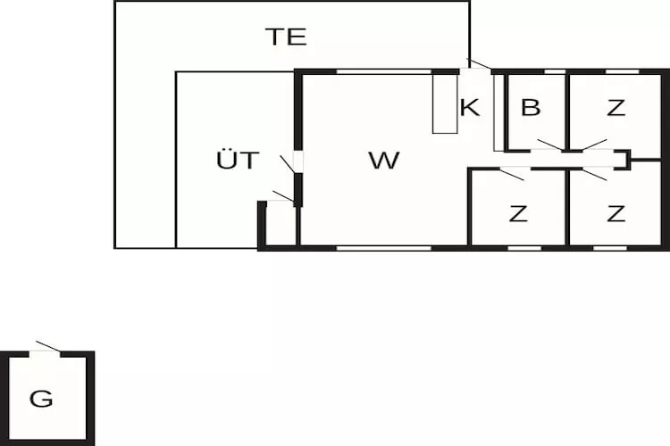 6 persoons vakantie huis in Hadsund-By Traum - Plattegrond
