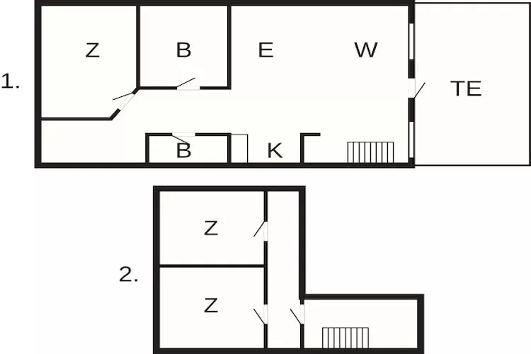6 persoons vakantie huis in Brovst-By Traum - Plattegrond