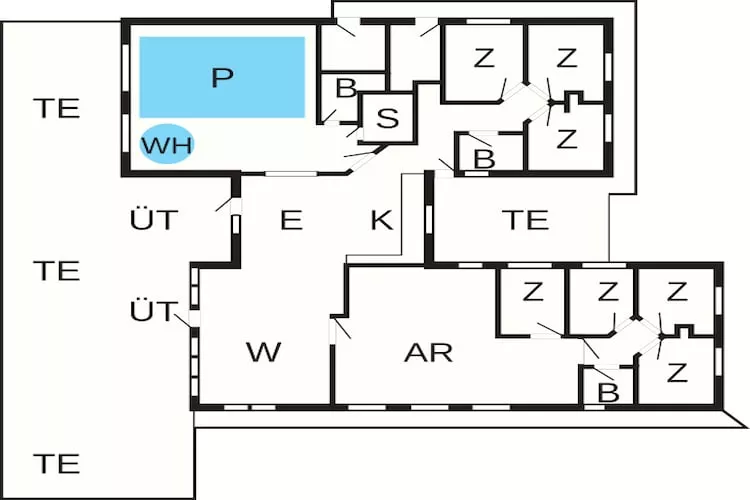 Luxe retraite in Mommark -- By Traum Ferienwohnungen - Plattegrond