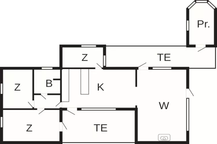 6 persoons vakantie huis in Løgstør-By Traum - Plattegrond