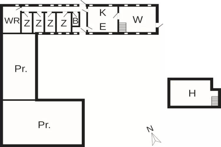 12 persoons vakantie huis in Thisted-By Traum - Plattegrond