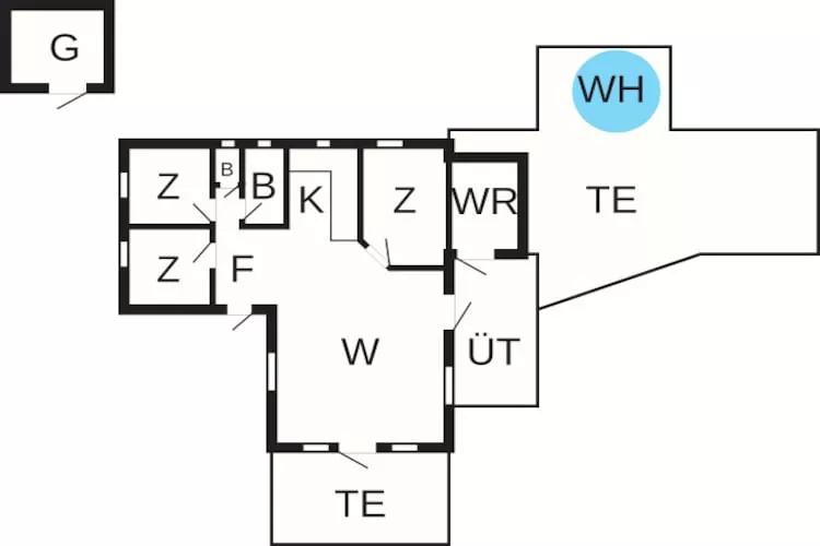 7 persoons vakantie huis in Hurup Thy-By Traum - Plattegrond