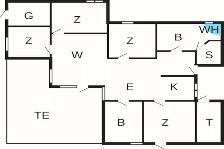 8 persoons vakantie huis in Hadsund-By Traum - Plattegrond