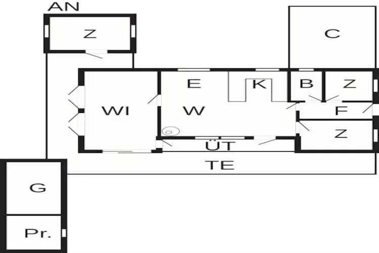 7 persoons vakantie huis in Holbæk-By Traum - Plattegrond