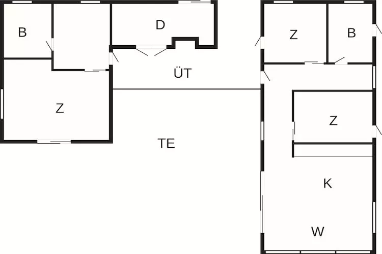 8 persoons vakantie huis in Grenaa-By Traum - Plattegrond