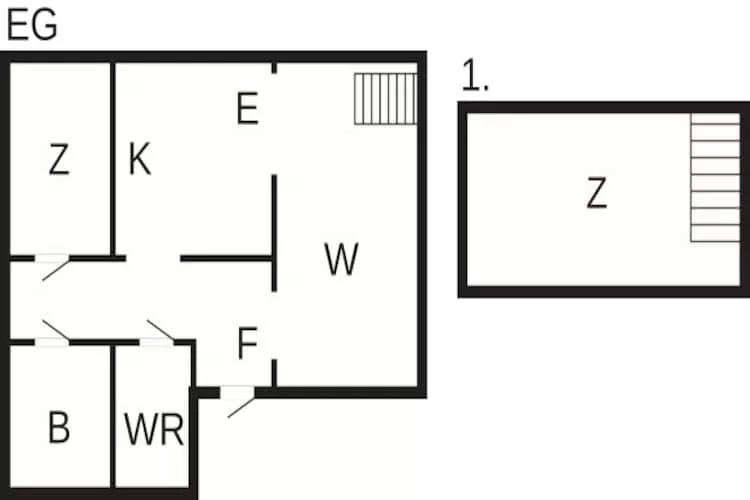 6 persoons vakantie huis in YNGSJÖ, SVERIGE - Plattegrond