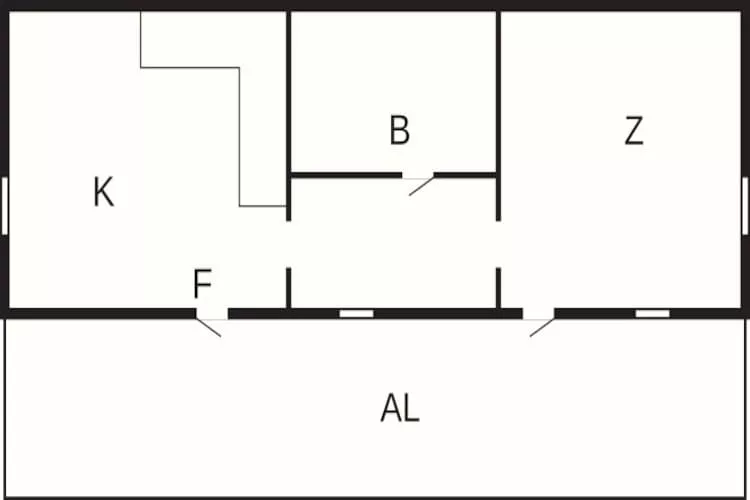 4 persoons vakantie huis in STRÖMSTAD-By Traum - Plattegrond