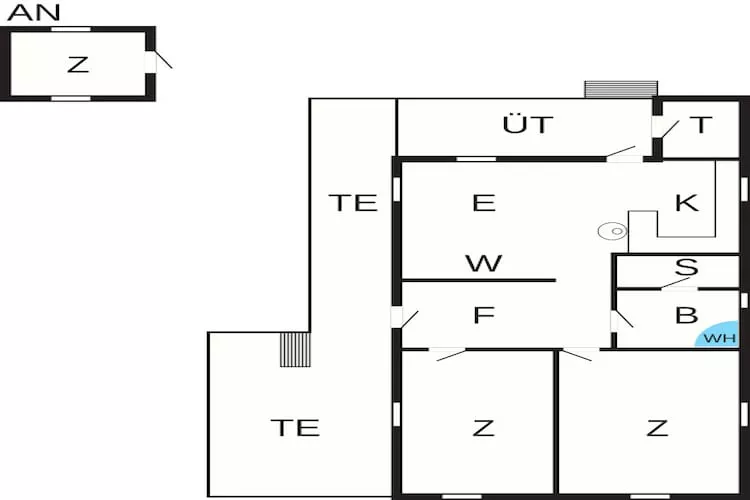 6 persoons vakantie huis in Kolind-By Traum - Plattegrond