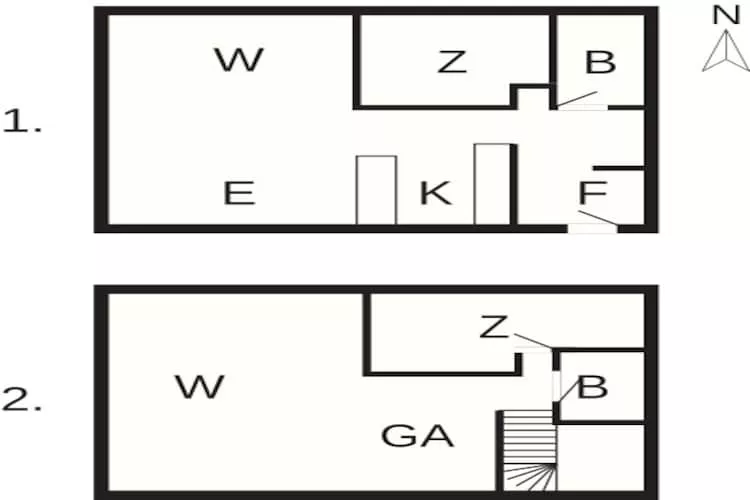 6 persoons vakantie huis in Hovborg-By Traum - Plattegrond