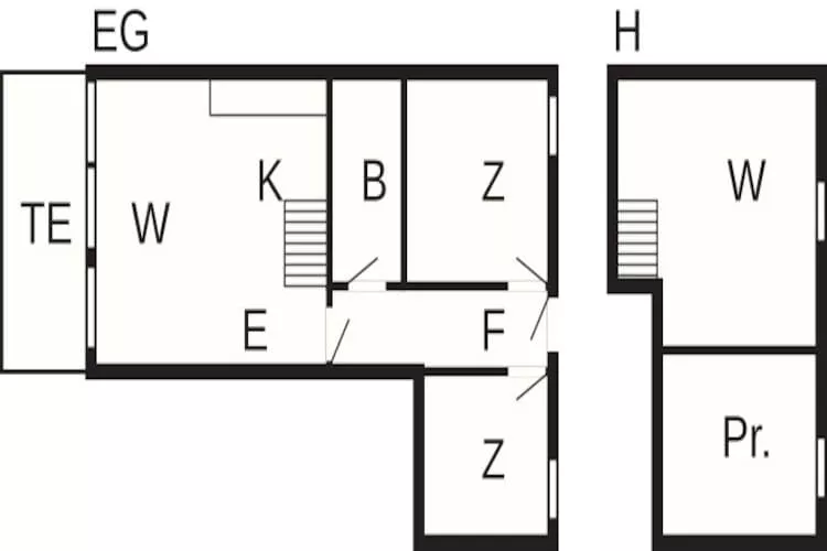 6 persoons vakantie huis in Ringkøbing-By Traum - Plattegrond