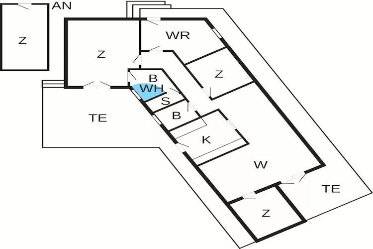 Spannend huis bij de zee -- By Traum Ferienwohnungen - Plattegrond