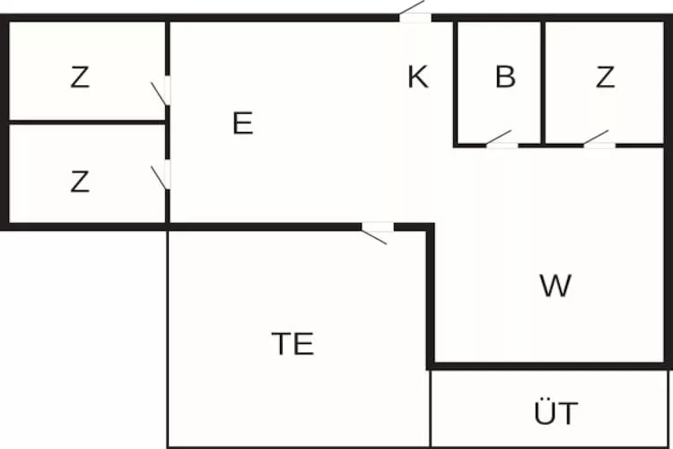 8 persoons vakantie huis in Rønde-By Traum - Plattegrond