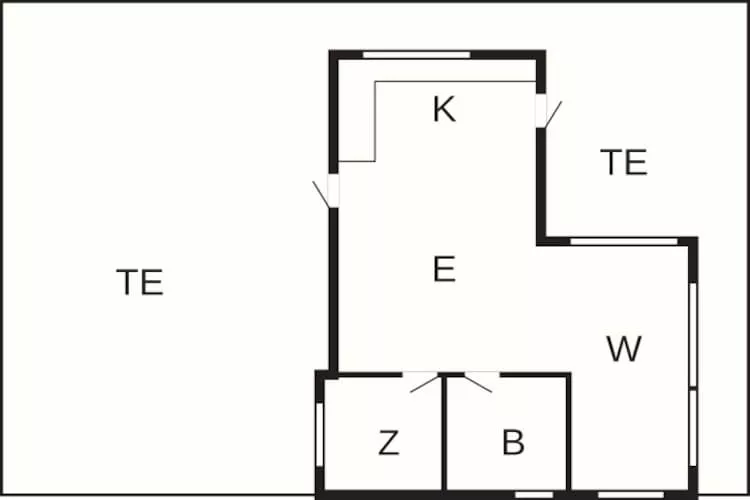 4 persoons vakantie huis in Aabenraa-By Traum - Plattegrond
