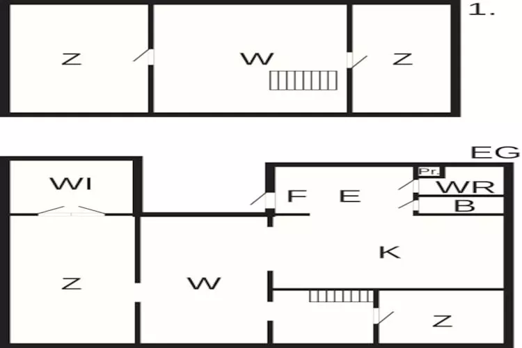 8 persoons vakantie huis in Beddingestrand - Plattegrond