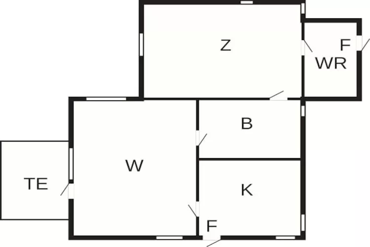 4 persoons vakantie huis in GAMLEBY-By Traum - Plattegrond