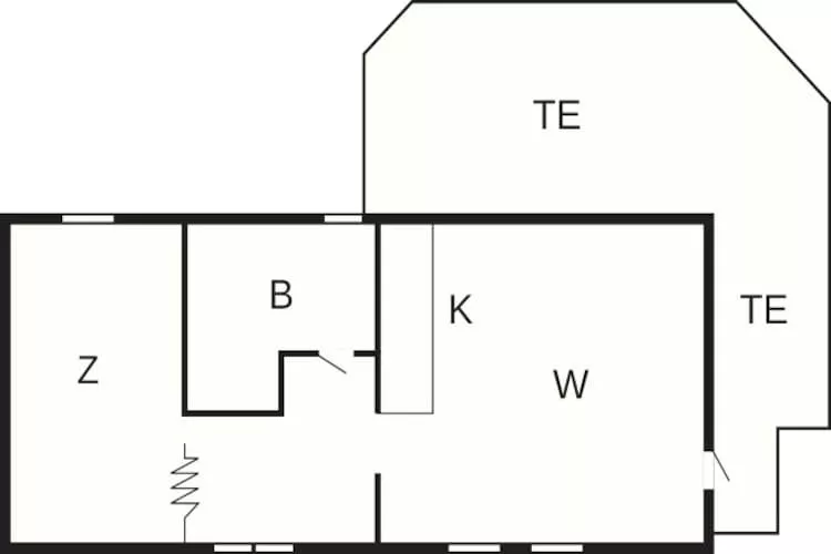 4 persoons vakantie huis in VEVANG-By Traum - Plattegrond