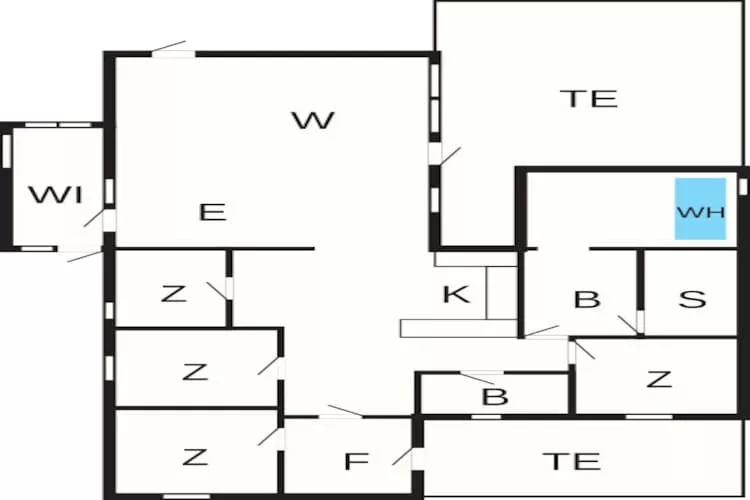 10 persoons vakantie huis in Løkken-By Traum - Plattegrond