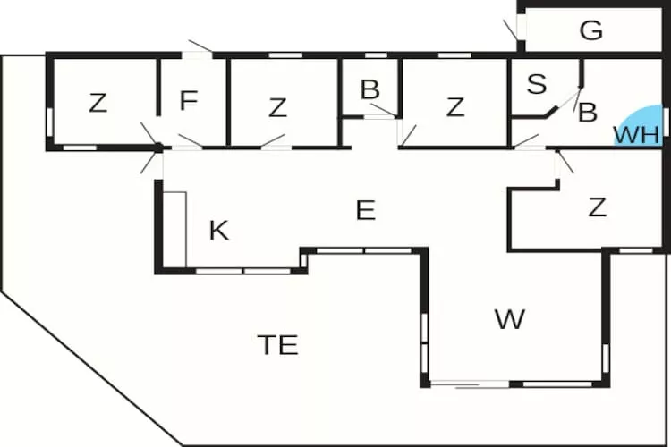 Zeezicht retraite met Spa -- By Traum Ferienwohnungen - Plattegrond