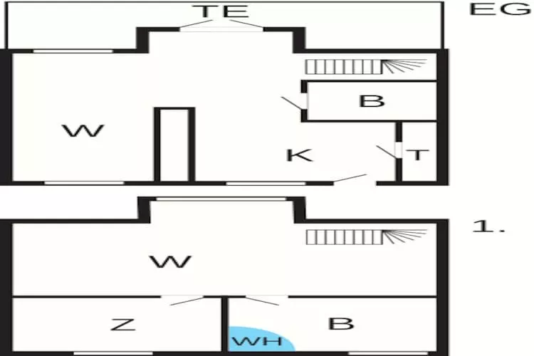 Spa-resort aan het kanaal - Plattegrond