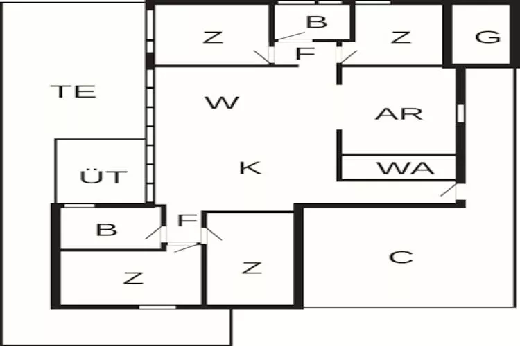8 persoons vakantie huis in Ølsted-By Traum - Plattegrond