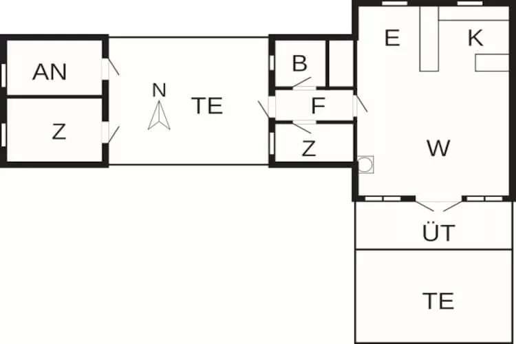 6 persoons vakantie huis in Ansager-By Traum - Plattegrond