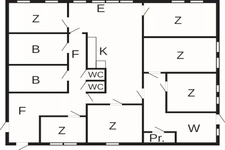 60732 - STOR BOENHET - Plattegrond