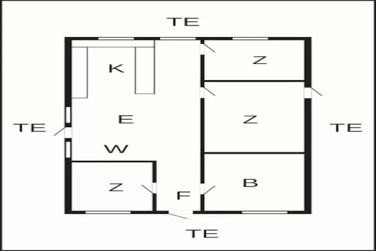 6 persoons vakantie huis in Løkken-By Traum - Plattegrond