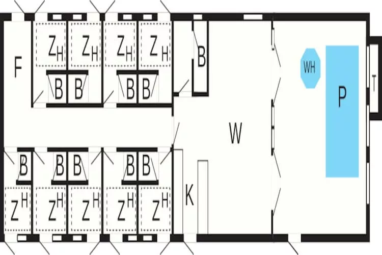 36 persoons vakantie huis in Ebeltoft-By Traum - Plattegrond
