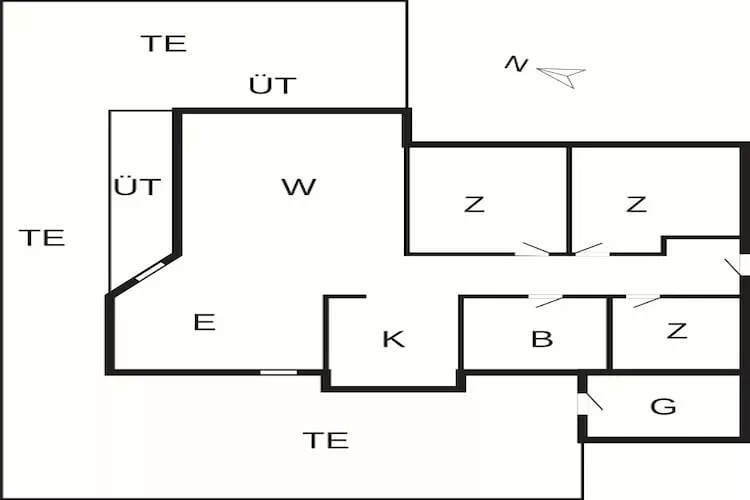 6 persoons vakantie huis in Sæby-By Traum - Plattegrond