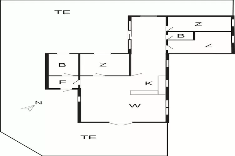 Gezellig strandhuis -- By Traum Ferienwohnungen - Plattegrond