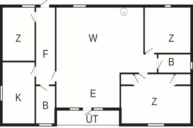 5 persoons vakantie huis in Vejers Strand-By Traum - Plattegrond
