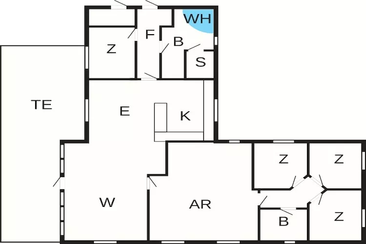 TYP 136 - Plattegrond