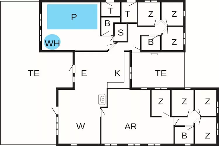 Luxe retraite met zwembad -- By Traum Ferienwohnungen - Plattegrond