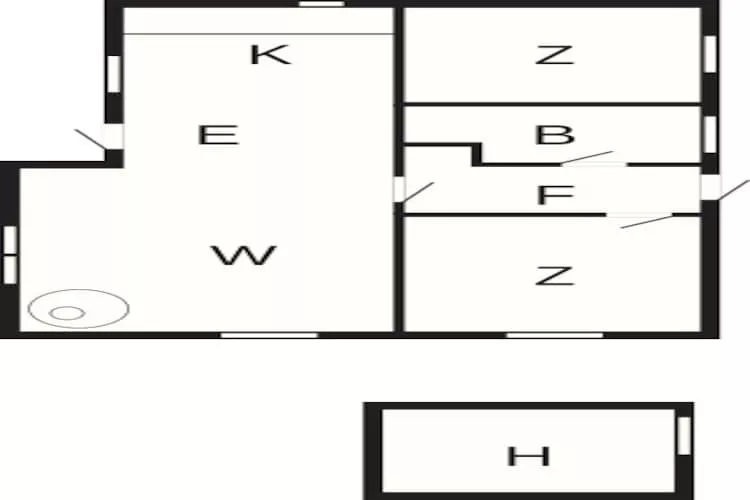 5 persoons vakantie huis in Føllenslev-By Traum - Plattegrond