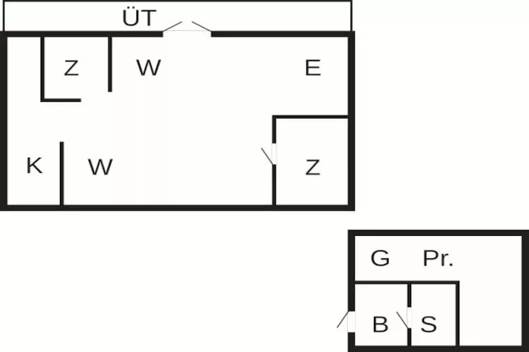 6 persoons vakantie huis in Gilleleje-By Traum - Plattegrond