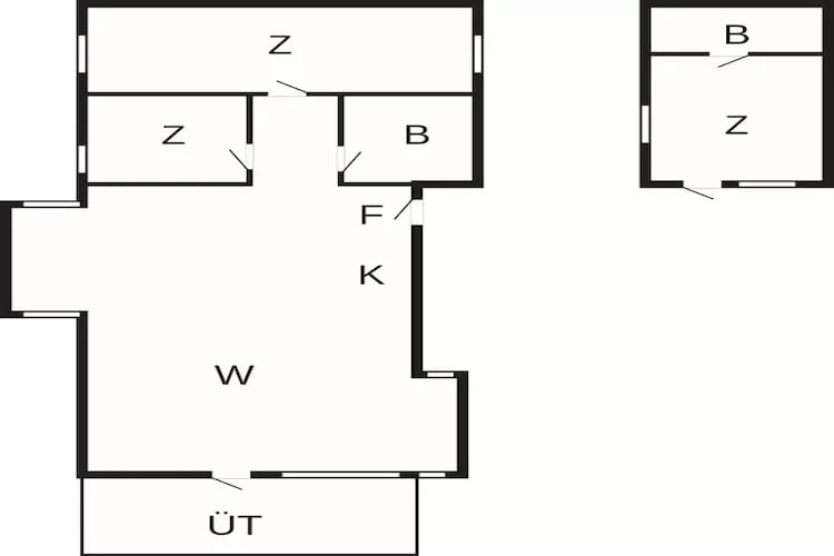 6 persoons vakantie huis in Frederikshavn-By Traum - Plattegrond