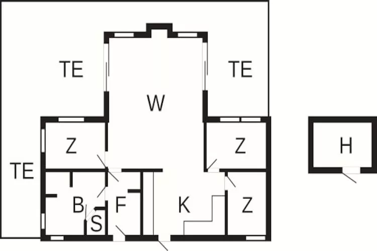 8 persoons vakantie huis in Juelsminde-By Traum - Plattegrond