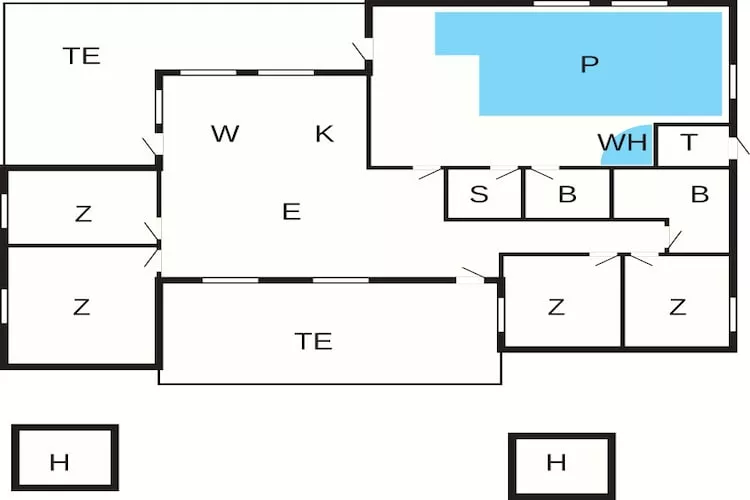 10 persoons vakantie huis in Bindslev-By Traum - Plattegrond