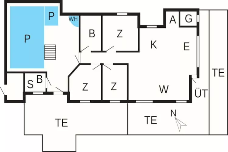 9 persoons vakantie huis in Jerup-By Traum - Plattegrond