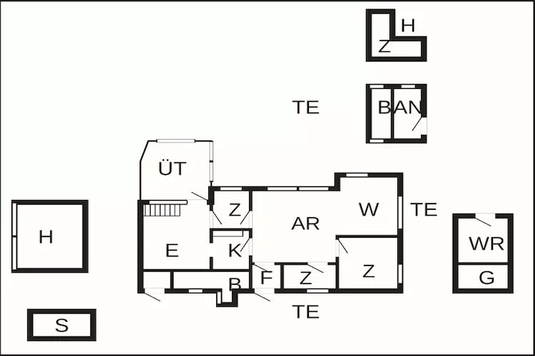8 persoons vakantie huis in Ålbæk-By Traum - Plattegrond